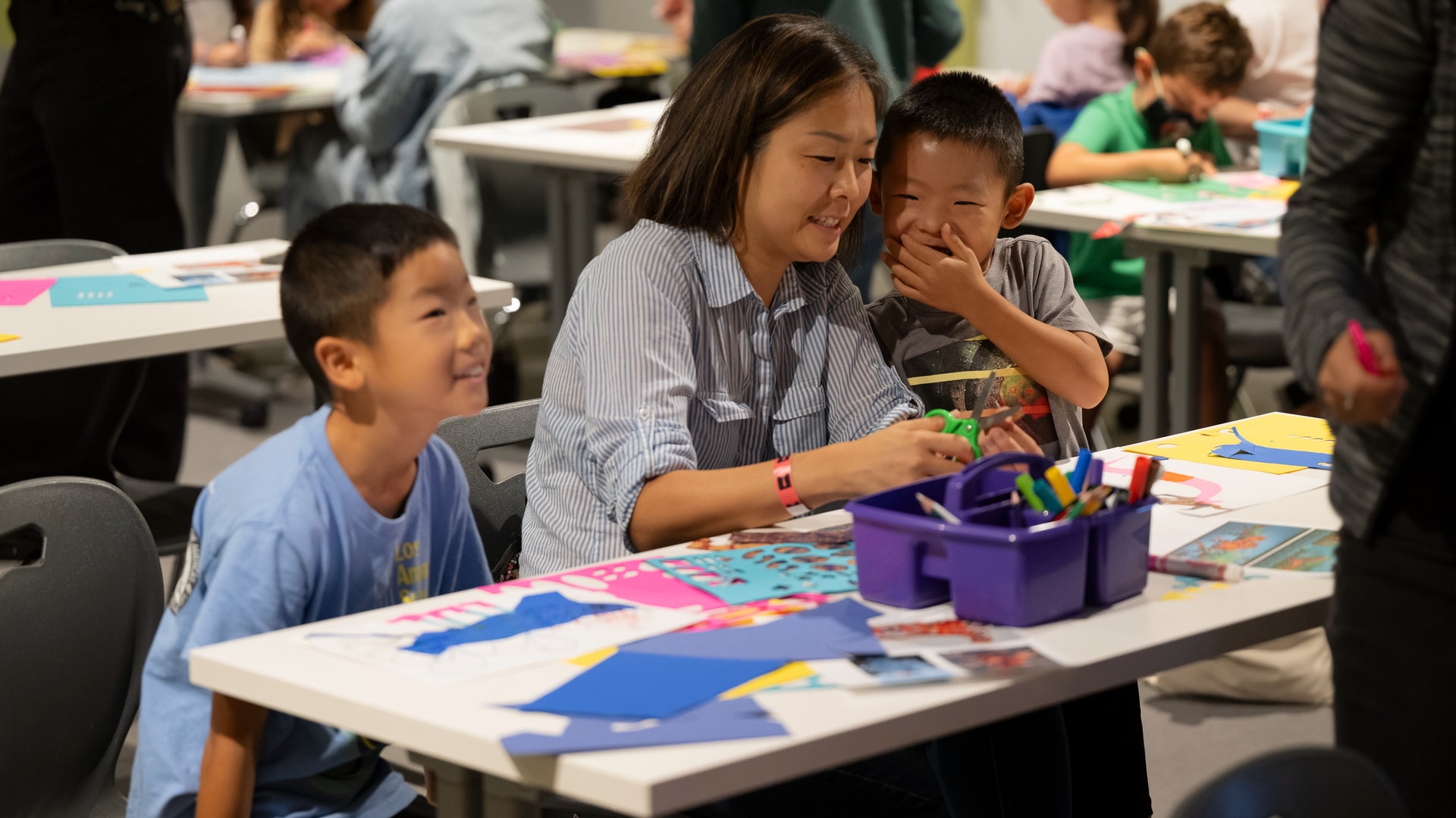 Join us for a stop-motion animation workshop inspired by the film Ponyo in the Shirley Temple Education Studio.