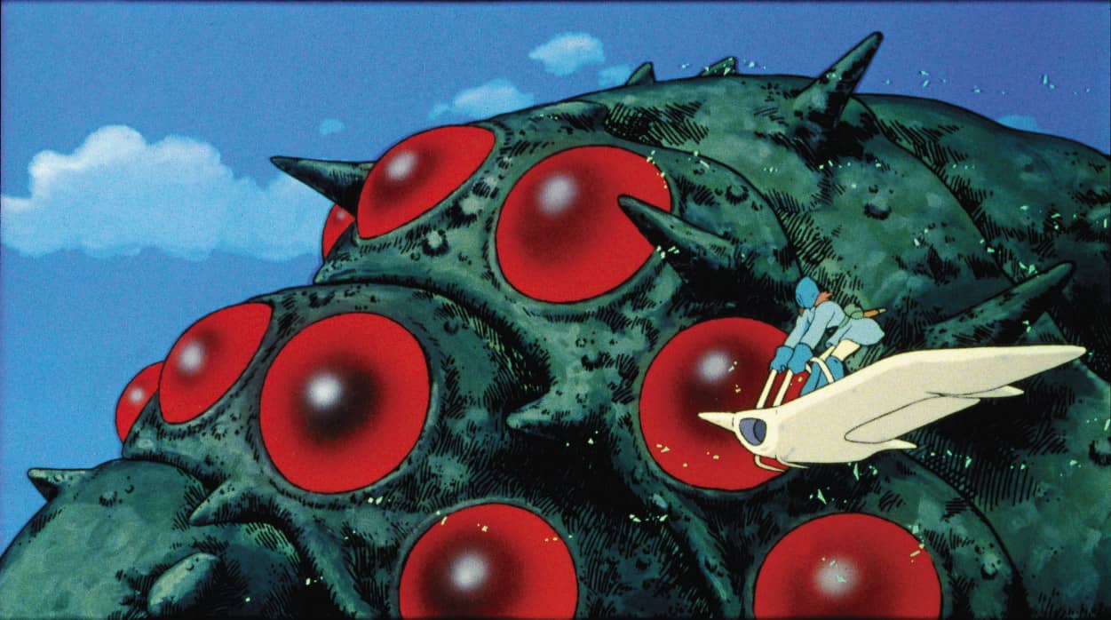 Film Still, NAUSICAÄ OF THE VALLEY OF THE WIND (1984), Hayao Miyazaki, © 1984 Studio Ghibli - H