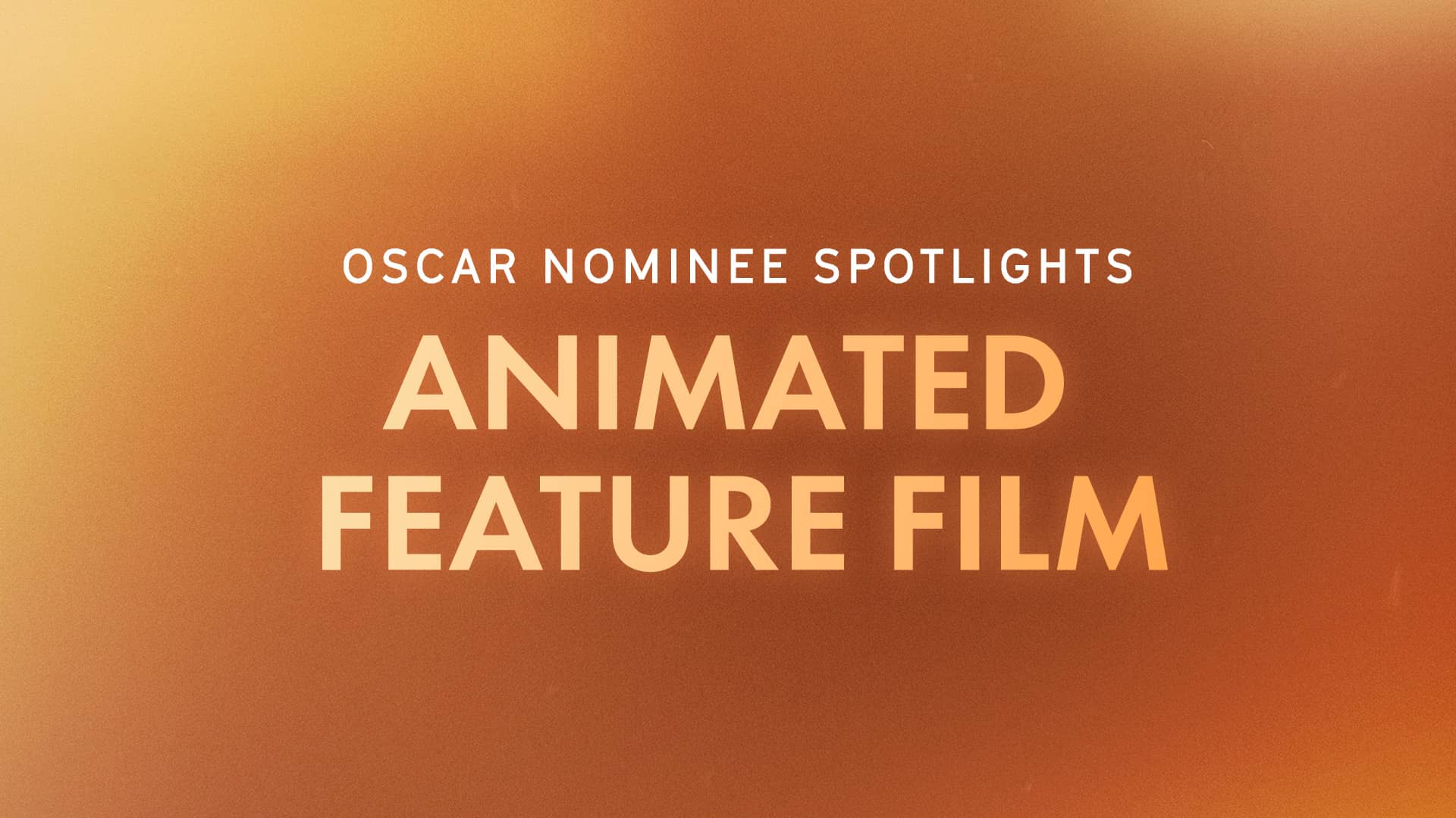 Animated Feature Film